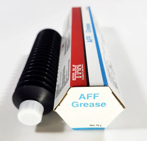 AFF Grease 70g tube and box for clean room linear guide rails; anti fretting, low dust generating, lithium-based, -40°C to 120°C