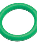 Green HNBR O-ring single piece from Hard Wearing HNBR O Ring Assortment In Organizer Case For Vehicle Repair And Tool Maintenance 270 Piece Set For High Temperature And Chemical Resistant Auto And Workshop Use.