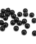 24Pcs M4 Thread Cap Nuts Knobs Set Black Dope Steel Ball Lamp And Furniture Lighting Screw Caps For DIYers Projects Cabinet Hardware Home Decor And Quick Fixes