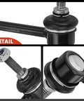 Close-up of Set Of 4 Front And Rear Sway Bar Links Kit For Ford Explorer 2011 2019 And Police Interceptor Utility 2013 2019 Stabilizer Bar