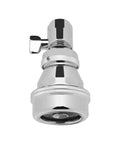 Act Omatic Pro Grade Volume Control Showerhead With Fingertip Control And Thumb Screw, Self Cleaning Spray Disc, 2.5 GPM, polished chrome.
