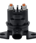 Starter Solenoid Relay Switch for SeaDoo Jet Boats Models GS GSI GTI GTX GTS RXT RXP RX Wake Challenger Islandia Speedster Sportster Utopia Replacement Part With Brass Coils And Silver Plated Contacts For Smooth Engine Crank, black