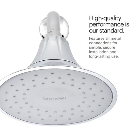 Filtered Shower Head With Chrome Slate Face And Wide Rain Spray For Softer Skin And Hair That Feels Legit 6 Month FF15 Filter