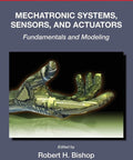 Book cover: Mechatronic Systems, Sensors, and Actuators—Fundamentals and Modeling; robotic hand illustration; Amazon.