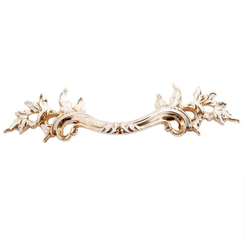 Gold Antique Dresser Handles Set Vintage French Provincial Style Cabinet Pulls For Nightstands Cabinets Dressers Drawers Cupboards Kitchen And Bathroom Furniture Decor With 2.99 Inch Hole Spacing