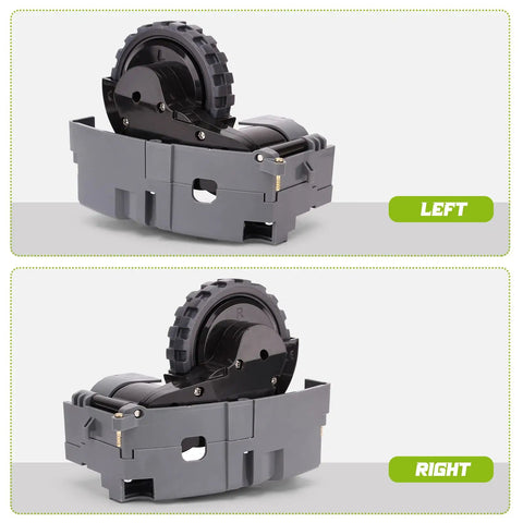 Pair Of Right And Left Drive Wheel Modules For Roomba Series Compatible With 500 600 700 800 900 And 880 860 960 980 Models