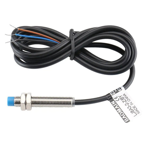 8mm Inductive Proximity Sensor LJ8A3-2-Z BY, DC 10-30V, 200mA, PNP NO Output, 2mm Detection Distance with cable