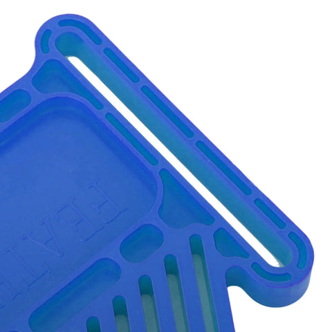 Adjustable Woodworking Featherboard For Table Saws Router Tables Keeps Them Digits Safe Stackable Push Block For Band Saws blue plastic detail