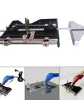 Electric Hot Knife Cutter With Slotting Tool And Replacement Parts Wear Resistant Metal Build Built In Ruler For Precise Small Cutting Projects Smooth Glide Sled Pro Grade Easy DIY Tool G07 on foam board