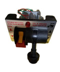 Heavy Duty Beefed-Up PTO Control Valve Kit for Dump Truck Tipper with Auto Disengage When Lowered, front view with warnings visible