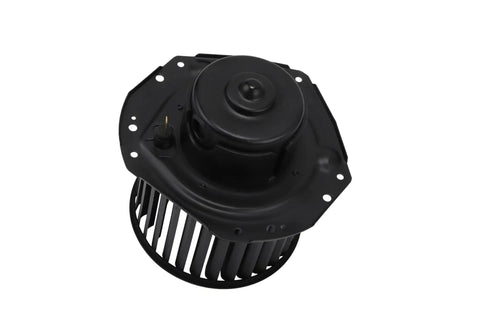 Front view of GM Heating And Air Conditioning Blower Motor With Wheel OE Replacement 15 80213 88959521 for GM vehicles.
