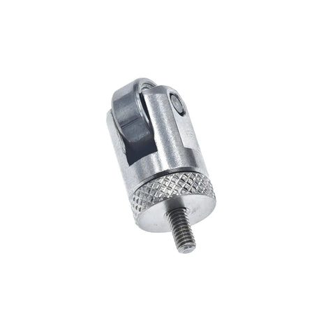 Roller Contact Point For Dial Indicator And Depth Gauge Tool, 10mm Diameter Wheel, M2.5 Threaded Shank With Nut, Interchangeable Precision Tool For Moving Workpieces And Side Sliding Surfaces, metal