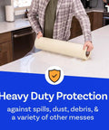 Mad Durable Countertop Protection Film 24 Inch Wide By 600 Feet Long Self Adhesive Clear Countertop Protector in kitchen use
