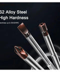 Must-Have 17-Inch Ratchet Screwdriver Set With Magnetic Bits For Home Repairs Electronics And Auto Jobs That Never Leave You Stranded, S2 alloy steel bits
