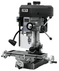 Heavy Duty 15 Inch Mill Drill Shop Beast With 1 Hp Motor, features adjustable head and cast iron construction for metalworking.
