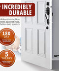 Stainless Steel Door Stopper Set With Anti Bump Tech For Home And Office No Slam Wall Saver Heavy Duty Door Buffer Protects Walls