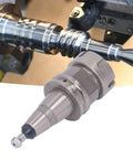 Heavy Duty CNC Lathe Collet Chuck Holder With Rust Resistant Precision Milling Tool Bracket For High Speed Grinding And Tough Machining Jobs close-up focusing on the tool's precision design.
