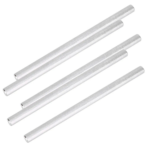 D Shaft Stainless Steel Robot Axle 6mm x 100mm 5 Pack Flat Side Drive Shaft For FTC FRC Robots And DIY Builds