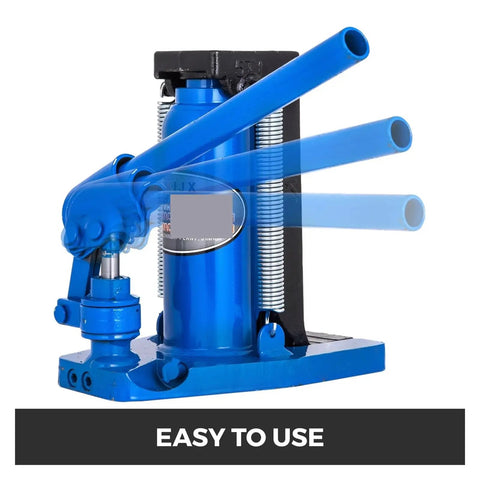 Heavy Duty Hydraulic Toe Lift Jack And Bottle Combo, 10 Ton Top 5 Ton Load, Air Hydraulics for efficient car repairs.