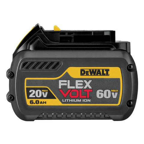 FlexVolt 20V 60V Max Lithium Ion Battery 6.0Ah DCB606 For Cordless Power On The Go Long Runtime And Solid Performance Across 20V