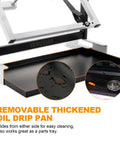Motorcycle Engine Stand For Vertical Single Cylinder 2 Stroke Or 4 Stroke Motors with thickened oil drip pan