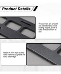 Close-up of Rigid MOLLE Panel for Vehicle Sun Visor Organizer with smooth edges and durable ABS material.