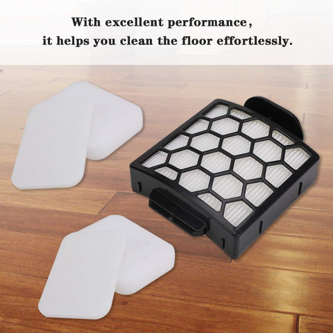 HEPA Filter And Foam Filter Set For Navigator Upright Vacuum NV150 NV251 NV255 And Zero M ZU62 ZU62C ZU60 Replacement Part 1238FT60