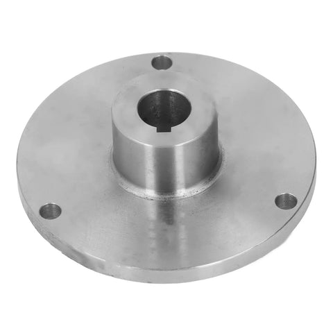 Heavy Duty Lathe Faceplate Forged From High Manganese Steel Featuring Three Hole Mount And 130mm Diameter For K11 K12 K72 Woodworking Lathes Built Like A Tank For Every Project