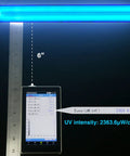 36W HVAC UVC Light Sanitizer For Whole House Air Purifier In Ducts 253.7nm Ozone Free 110V lamp measuring 6 inches