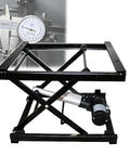 Heavy Duty Electric Scissor Lift Table With Wireless And Wired Remote Control Handles 45kg Loads Smoothly for indoor use