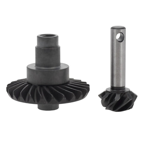 Beefed Up Overdrive Diff Gear Set 8T-24T for Axial SCX10 II III PRO AR44 AR45 Axles CNC machined steel parts close-up