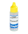 Orthotolidine Reagent for Chlorine Testing 3/4 Ounce Bottle R-0600-A-DB Replacement Kit with yellow cap