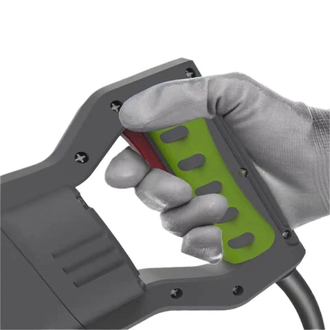 Handy Portable Electric Hydraulic Rebar Bender For Steel Bars grip with textured handle, suitable for 4mm to 32mm rebar bending tasks.