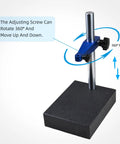 Solid Marble Dial Test Stand Base For Dial Indicator And Digital Gauge Heavy Duty Stone Platform For Precision Measurements