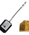 Portable Hay Moisture Meter With 15.7 Inch Stainless Steel Probe For Hay Bales And Forage Testing Dope Tool For Cereal Straw Bran Alfalfa Soybean Meal Fiber And More Quick Accurate Readouts And One Hand Use, with hay bale