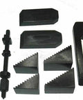 24 Piece M6 Clamp Kit Set For 3 Inch And 4 Inch Rotary Tables And Milling Tables With Epoxy Black Finish Rust Resistant Hardware