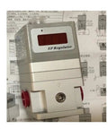 Electric proportional valve X-PPV20105031 EP Regulator, silver metal body with red side knob