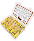 24 Value Safety Capacitor Kit For DIY Nerds With 164 Pieces MKP Film Capacitors For 275VAC Quick Access Plastic Case With Sticker Labels