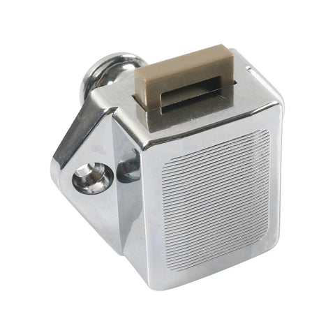 Push Button Cabinet Latches for Furniture and Drawers, Shockproof Locking Mechanism With Easy Install, ABS Safety Latch With Ergonomic Handle