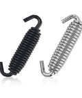 Heavy Duty Aluminum Motorcycle Kickstand Springs Pair OEM 50005-85A Fits Harley Softail Fxst and Tour Glide Flt, black and chrome finishes.