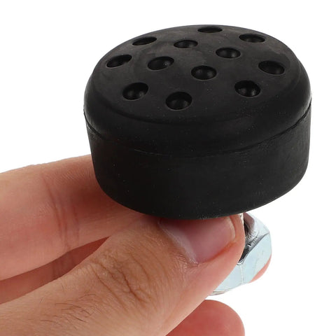 Adjustable Rubber Roller Skate Toe Stops For Quad Skates With Enhanced Braking Power And Stability in hand