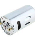 12-36V 555 DC Gear Motor With Ball Bearings Delivers Crazy High Speed Spin From 3500 To 12000 RPM And Serious Torque For Robotic Projects Plus Automation Needs You Totally Need Right Now, showing motor body and terminals.