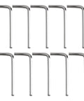 Top Notch 10 Piece L Shape Hex Key Set Metric Steel Wrench Kit 1.5mm To 6mm Compact Hexagon Tool for home repairs