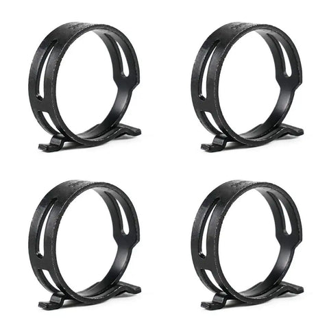 4 Piece Upper And Lower Radiator Hose Clamps Kit For Honda Civic 2006 2011 And Compatible Models, durable 65Mn steel clamps