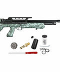 BullBoss.25 Cal PCP Air Rifle Limited Edition With Side Lever, 1000 FPS And 49 FPE, Quiet Energy Silencer, accessories included