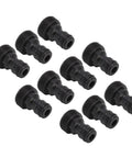 Garden Hose Quick Connect Fittings Pack Of 10 G3/4 Male Thread Plastic Hose Connectors, Universal Fit, Easy Snap On Off