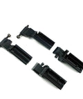 Sunroof Curtain Linkage Slider Blind Clips For Mercedes C Class W203 E Class W211 Replacement Parts A2038950105 A2038950205 A2118950105 A2118950205 OEM Compatible, black plastic clips