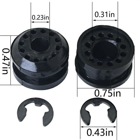 Dodge Ram Transfer Case Linkage Replacement Kit For 2002-2010 1500 2500 3500 With Gear Shift Lever Bushing Washer Set