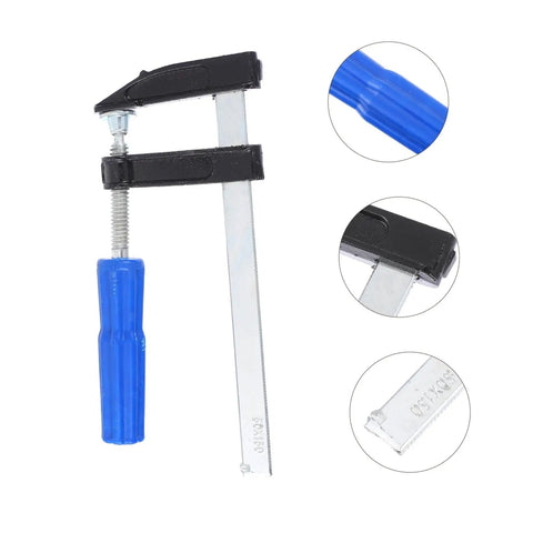 4 Pack Woodworking Clamps Set Durable Quick Fixing Clamps For Woodworking Projects Non Slip Plastic Handles With Side Protection Pads Easy To Use For Craftsmen And DIY Repairs
