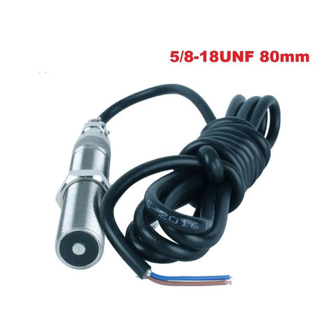 Magnetic Pickup Speed Sensor For Generators And Diesel Engines Replacement Part With Strong Anti Vibration And Anti Interference Performance Delivers Stable Signal Output For Heavy Duty Industrial Machines And Portable Generators, 5/8-18UNF 80mm